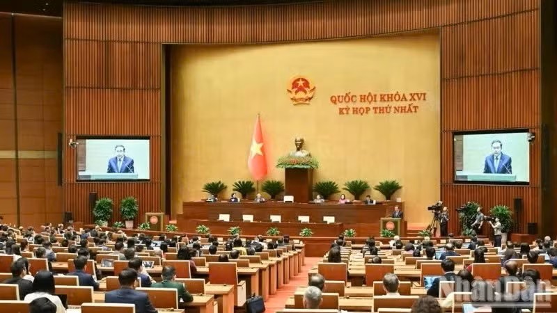 Khai mạc trọng thể Kỳ họp không thường lệ thứ nhất, Quốc hội khóa XVI
