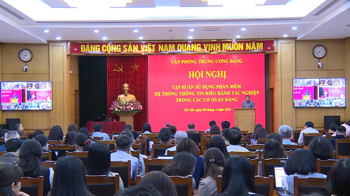 Hướng dẫn xử lý văn bản điện tử trên hệ thống thông tin điều hành tác nghiệp trong các cơ quan đảng