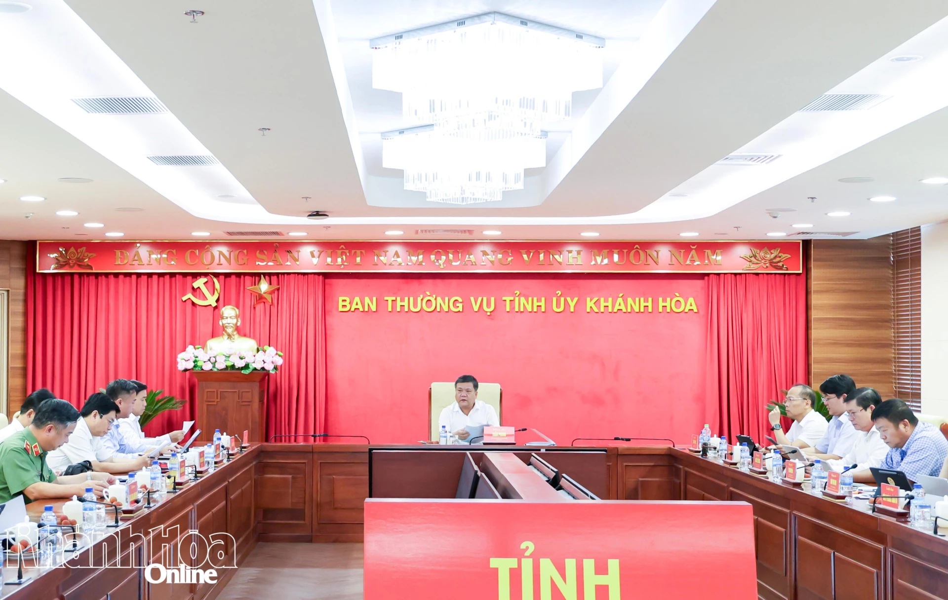 Ban Thường vụ Tỉnh ủy Khánh Hòa cho ý kiến đối với nhiều nội dung quan trọng