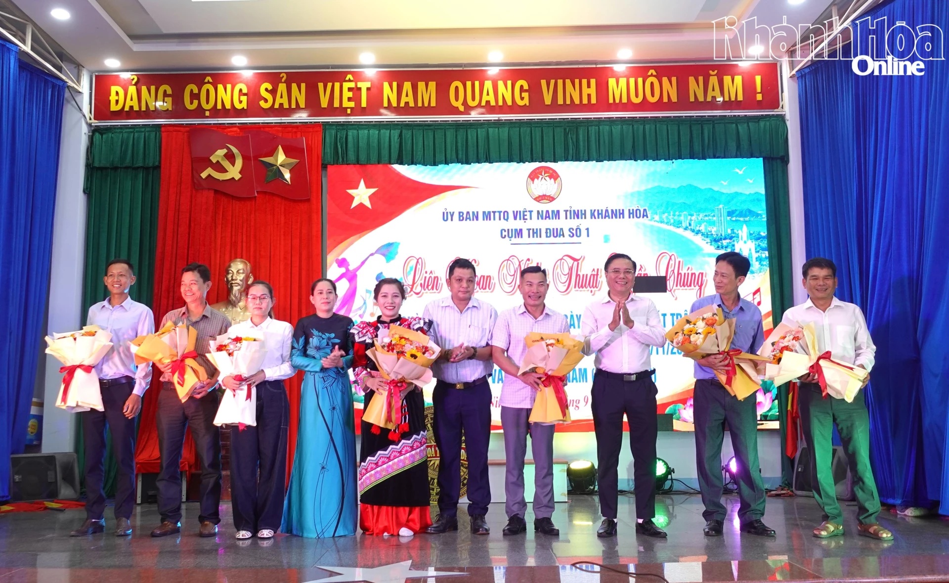 Đội xã Tân Định đạt giải nhất Liên hoan Nghệ thuật quần chúng Cụm thi đua số 1