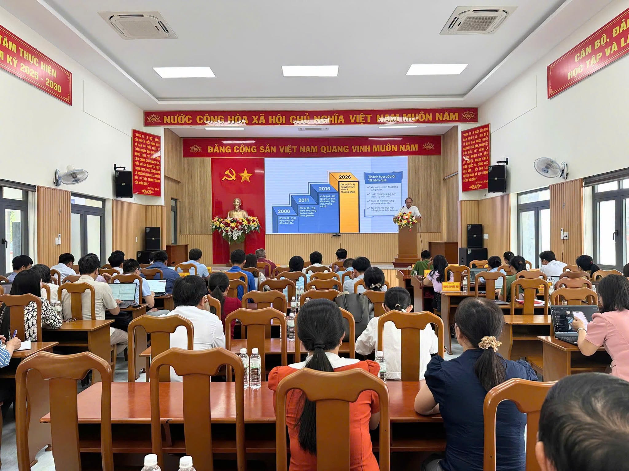 Hội nghị phổ biến, quán triệt Chỉ thị Chỉ thị số 07-CT/TW của Bộ Chính trị, Quy định 01-QĐ/TU, Nghị quyết số 16-NQ/TU của Tỉnh ủy