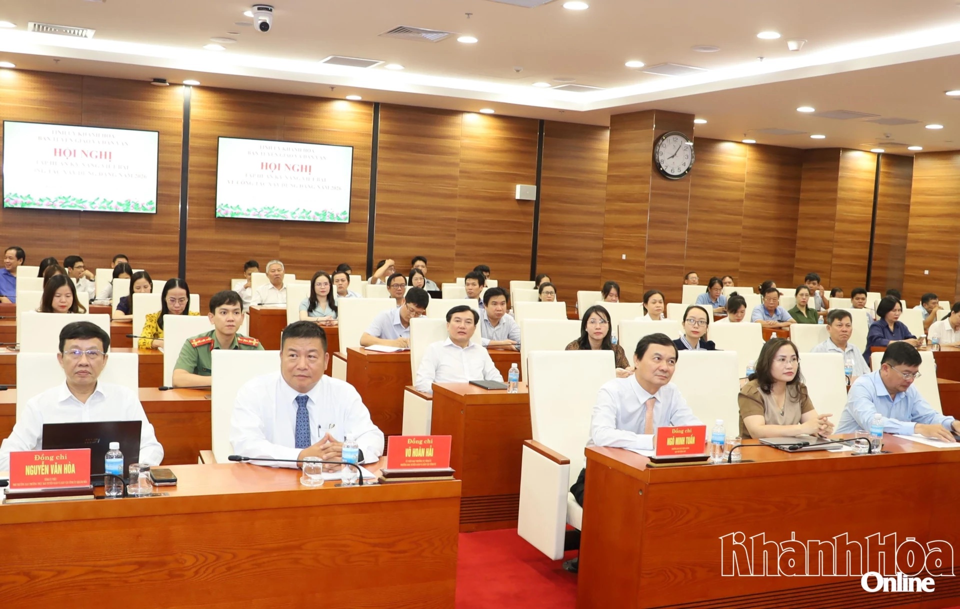 Tập huấn kỹ năng viết bài về công tác xây dựng Đảng năm 2026