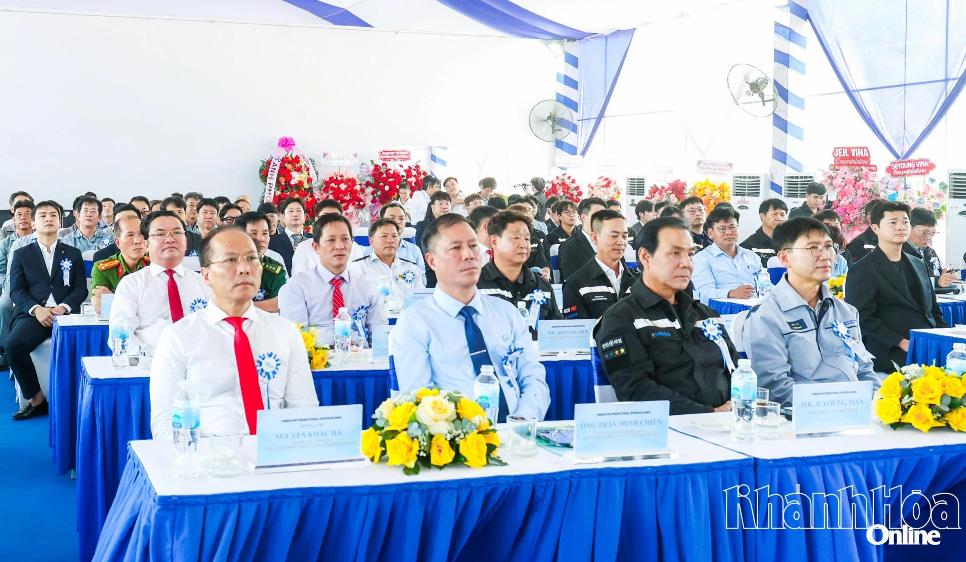 Động thổ Nhà máy Gia công khối kiện tàu thủy tại Vân Phong