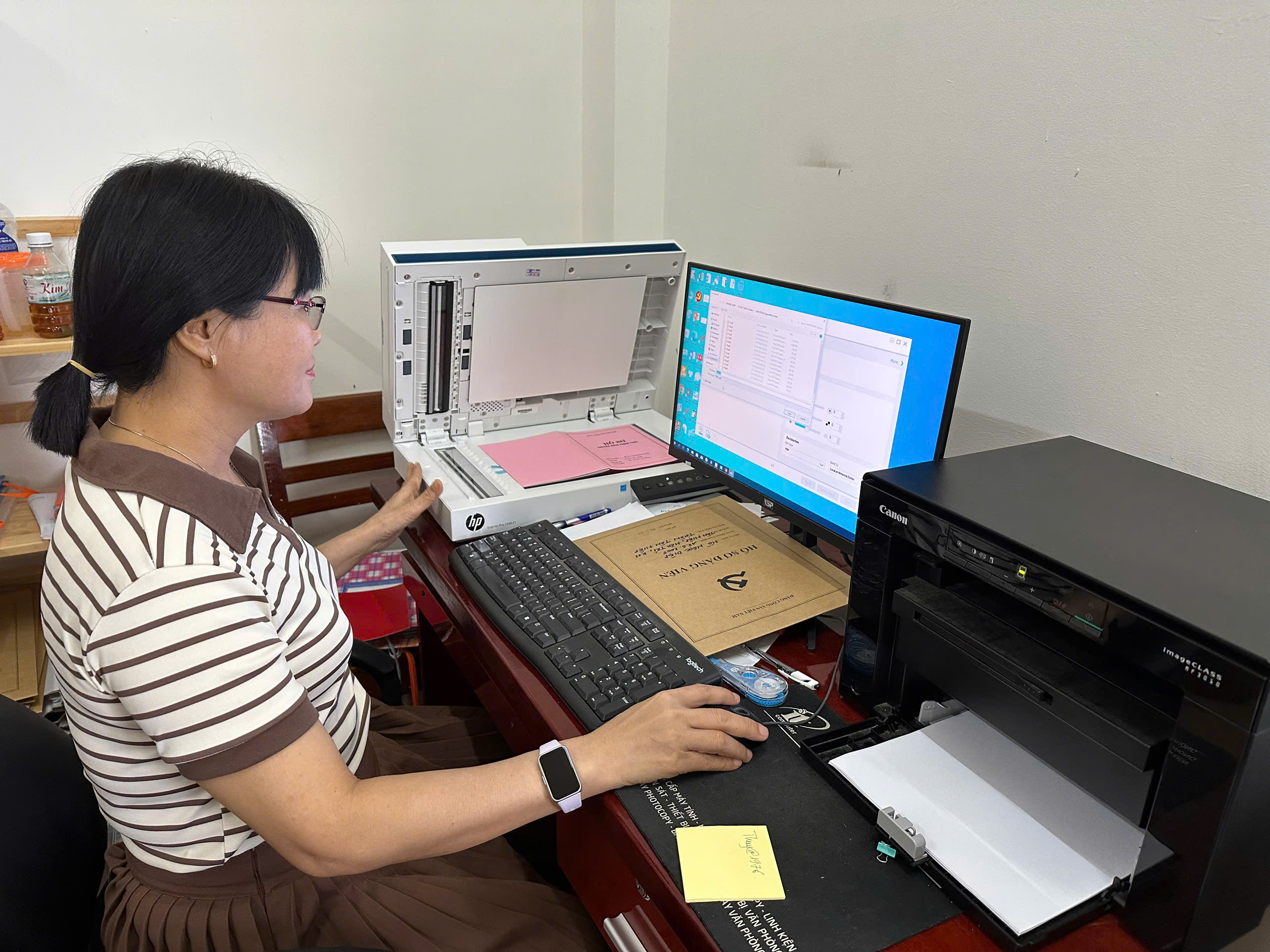 Chuyển đổi số trong các cơ quan Đảng xã Hòa Trí: Chuyển từ triển khai công nghệ sang nâng cao hiệu quả công việc