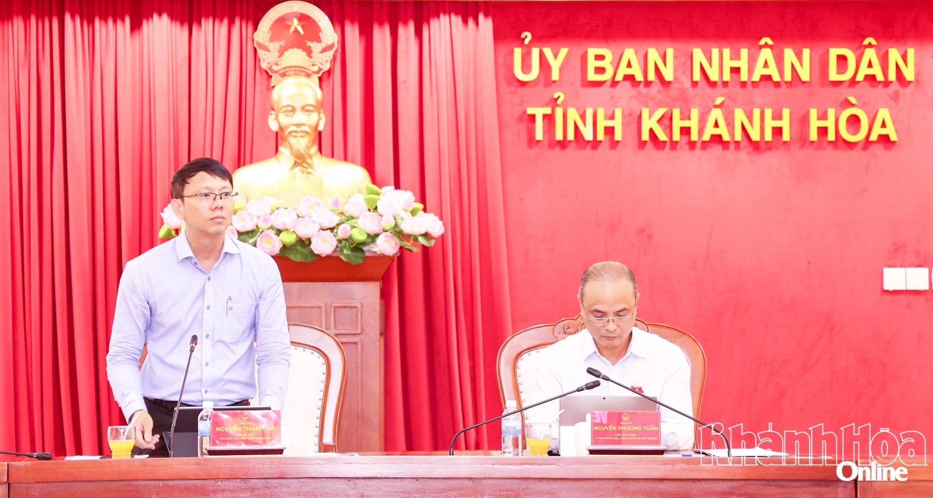 Đoàn công tác Ủy ban Khoa học, Công nghệ và Môi trường của Quốc hội làm việc với UBND tỉnh Khánh Hòa