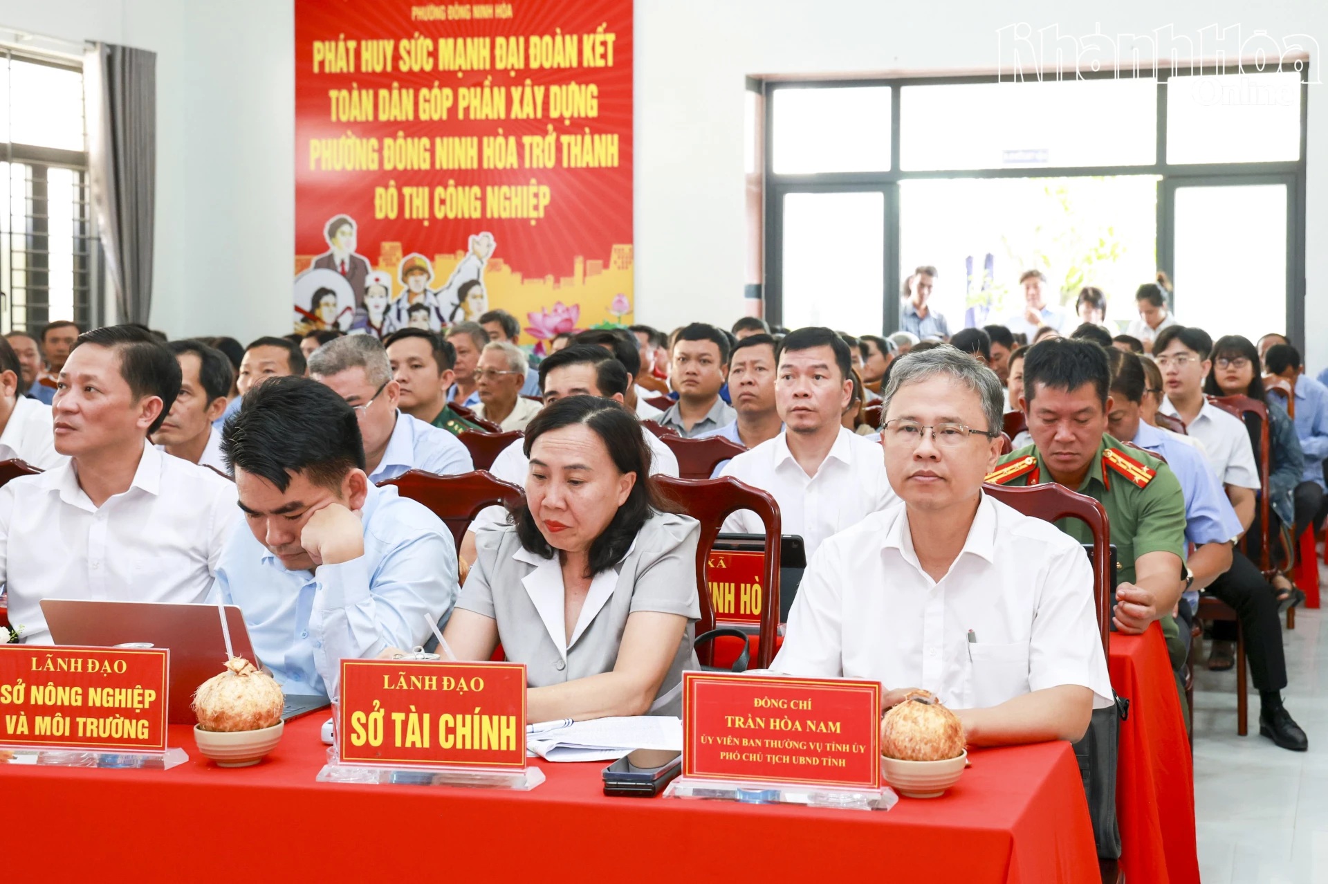 Đại biểu Quốc hội tỉnh Khánh Hòa tiếp xúc cử tri 4 xã, phường khu vực Ninh Hòa