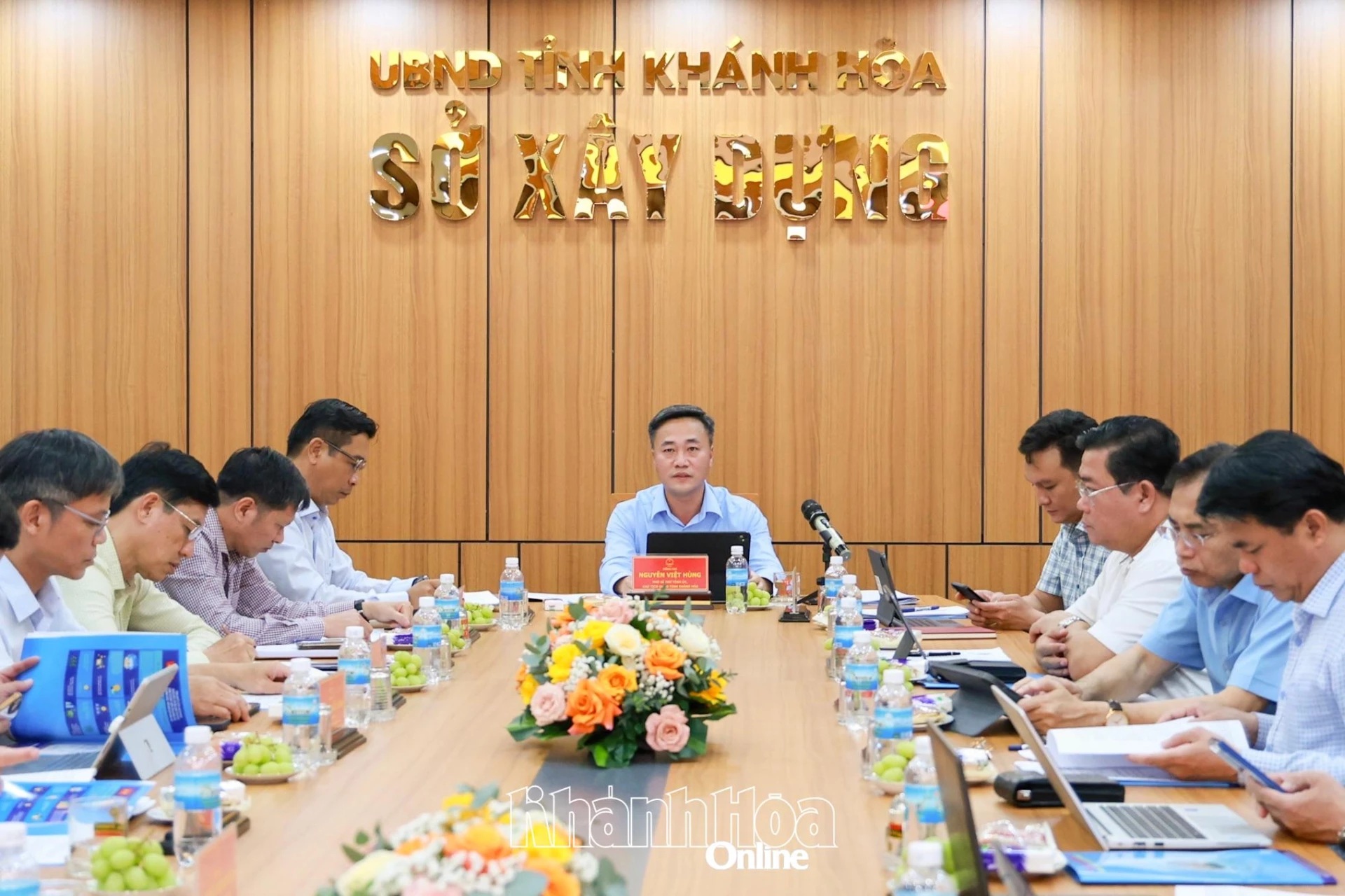 Chủ tịch UBND tỉnh Nguyễn Việt Hùng yêu cầu Sở Xây dựng tập trung hoàn thành nhiệm vụ năm 2026