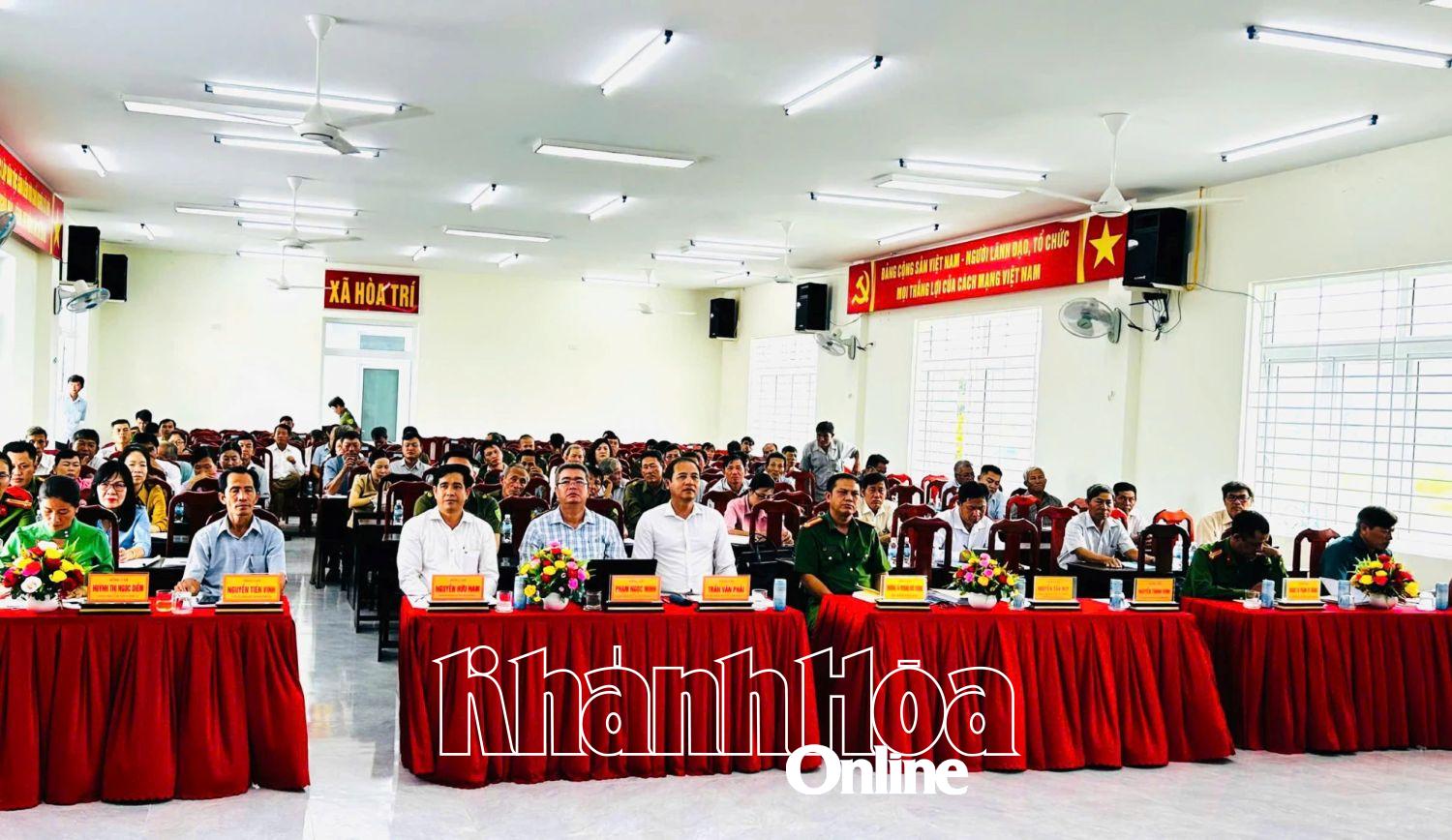 Xã Hòa Trí triển khai xây dựng “xã không ma túy” năm 2025 