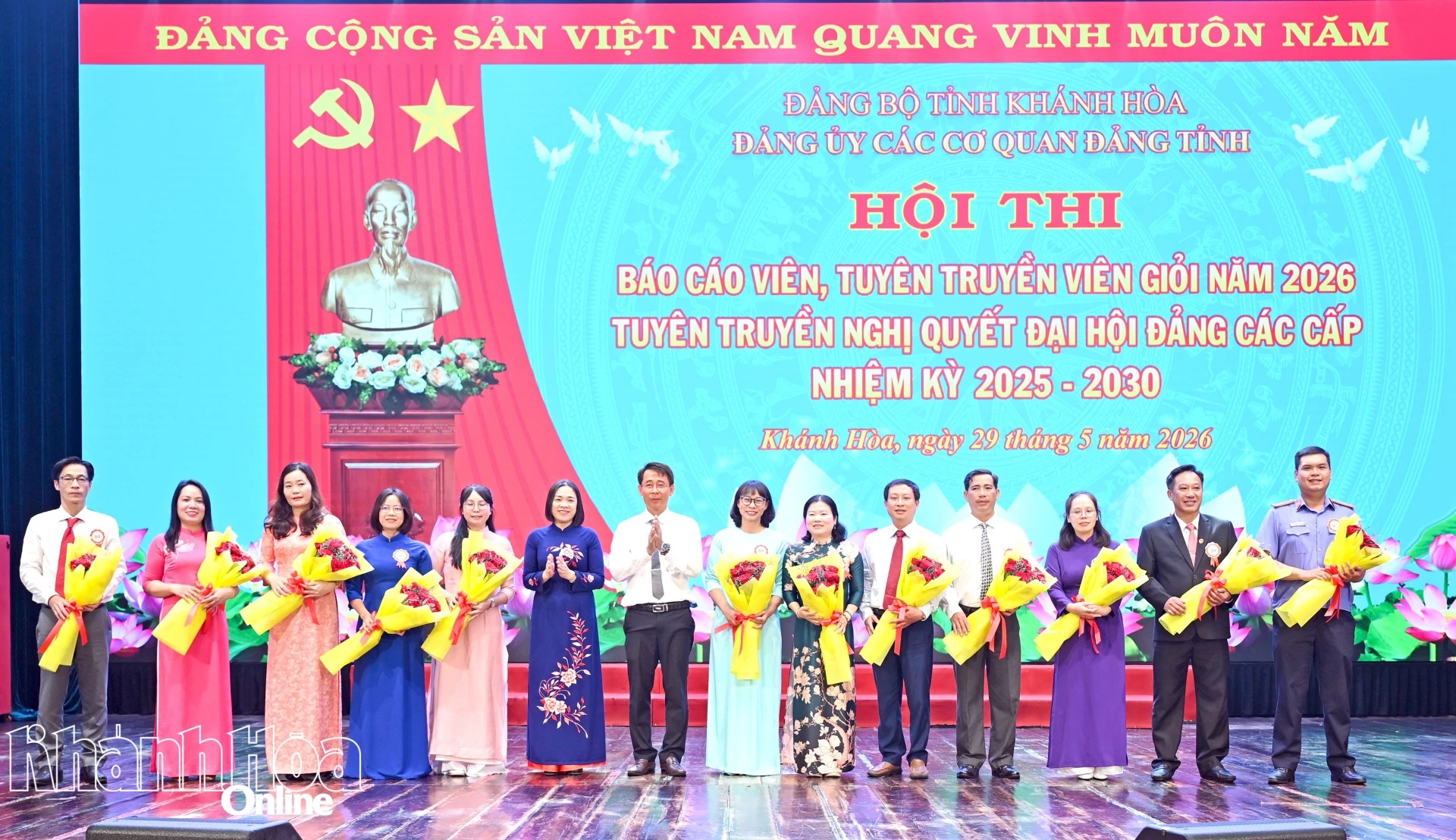 Hội thi Báo cáo viên, tuyên truyền viên giỏi Đảng bộ Các cơ quan Đảng tỉnh năm 2026