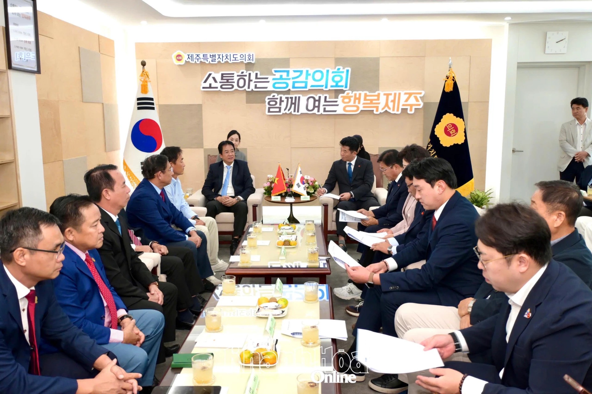 Khánh Hòa tăng cường kết nối, hợp tác với tỉnh Jeju