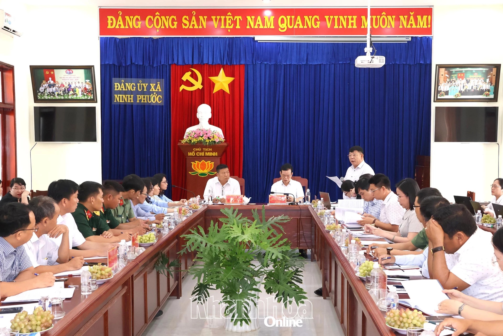 Ban Tuyên giáo và Dân vận Trung ương kiểm tra, khảo sát tại 3 xã Ninh Phước, Thuận Nam, Xuân Hải