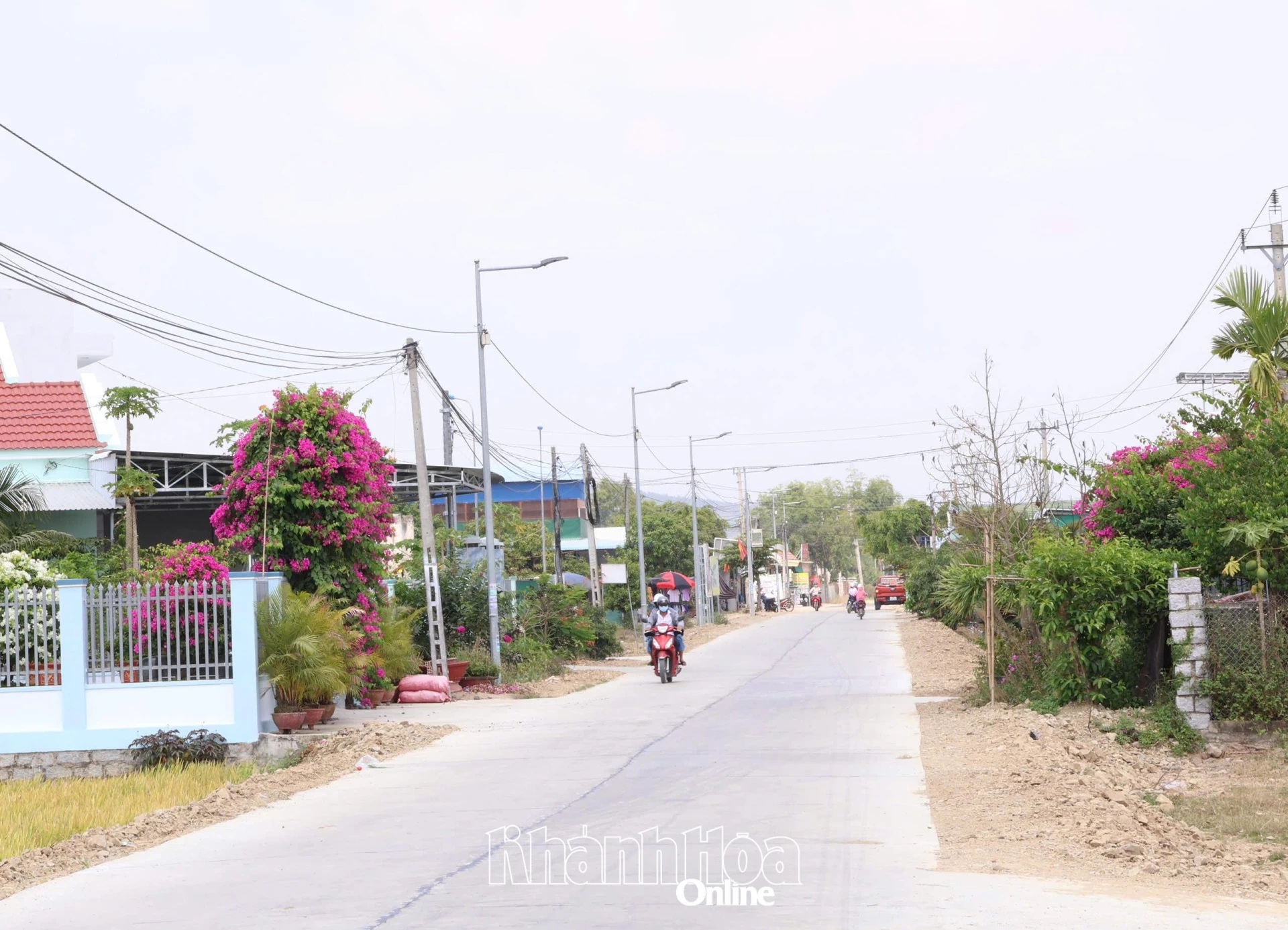 Xã Hòa Trí nỗ lực về đích nông thôn mới vào năm 2026
