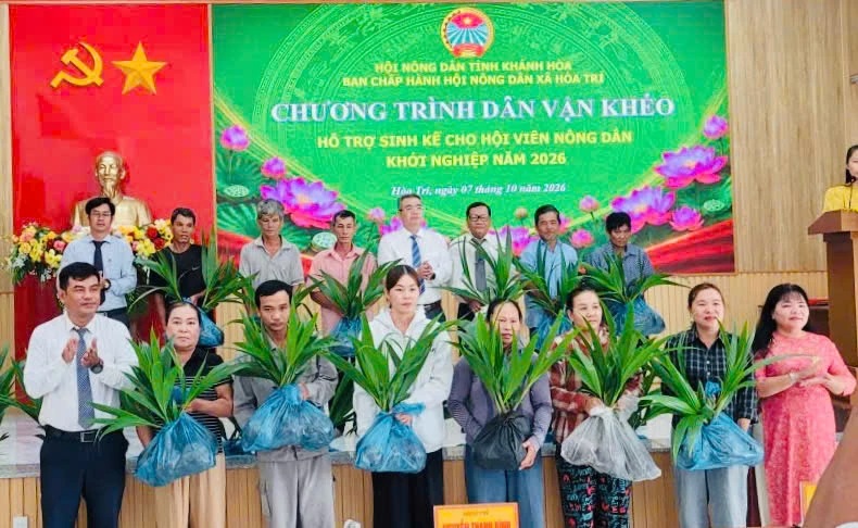 Hội Nông dân xã Hòa Trí kỷ niệm 96 năm Ngày thành lập Hội Nông dân Việt Nam