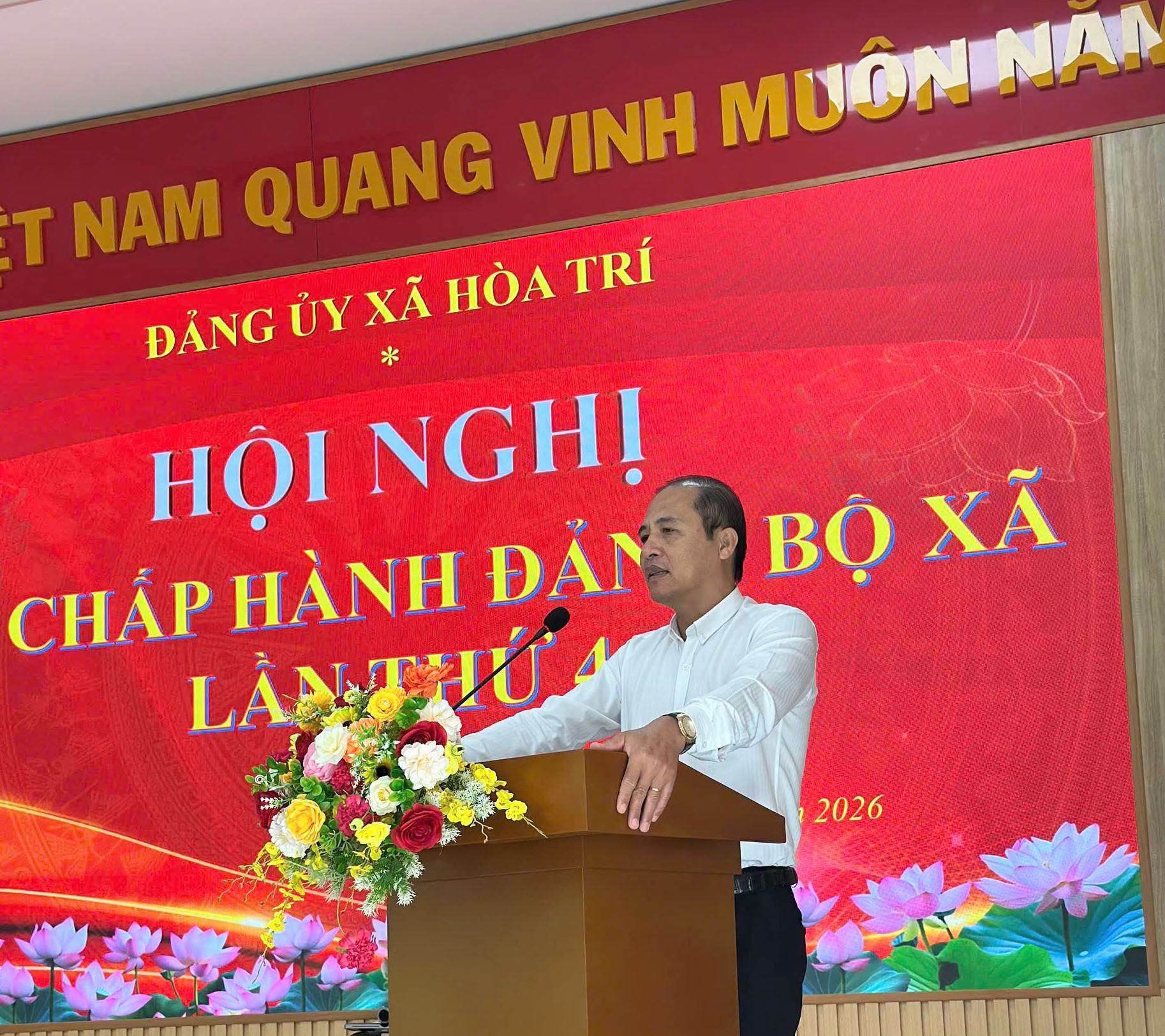 Thông báo lịch tiếp dân định kỳ tháng 7 năm 2026 của đồng chí Bí thư Đảng ủy xã Hòa Trí