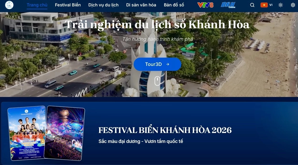 Ra mắt Nền tảng Du lịch số tỉnh Khánh Hòa