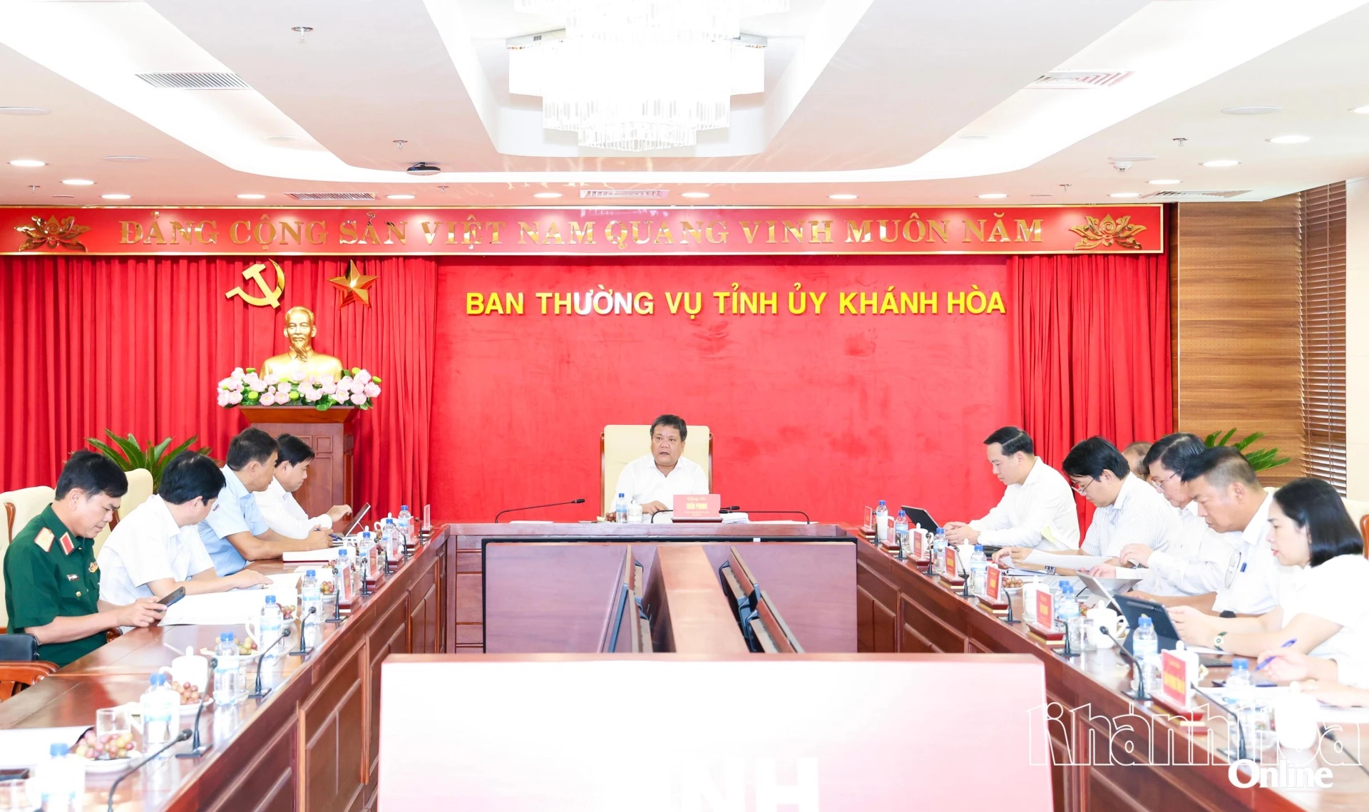 Ban Thường vụ Tỉnh ủy Khánh Hòa cho ý kiến đối với nhiều nội dung quan trọng
