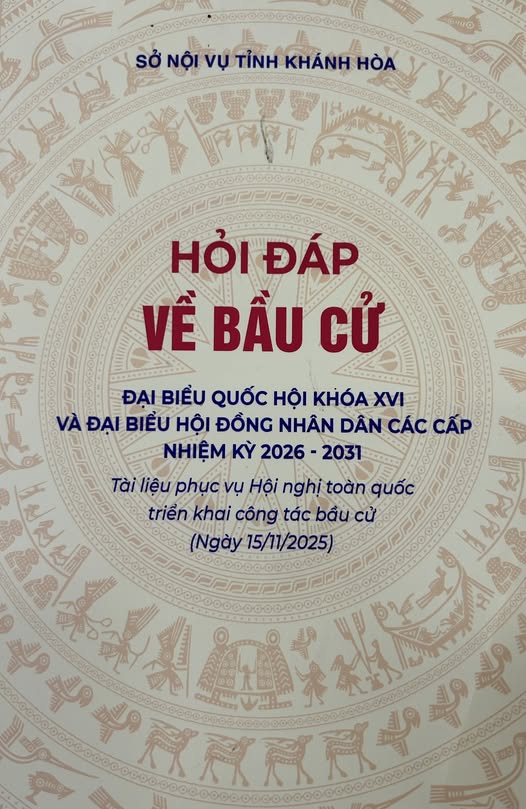 Hỏi đáp về bầu cử Đại biểu Quốc hội khoá XVI và Đại biểu Hội đồng nhân dân các cấp nhiệm kỳ 2026 -2031