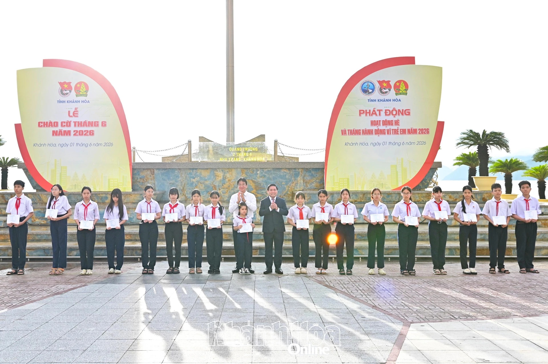 Lễ chào cờ tháng 6 và phát động hoạt động hè, Tháng hành động vì trẻ em năm 2026