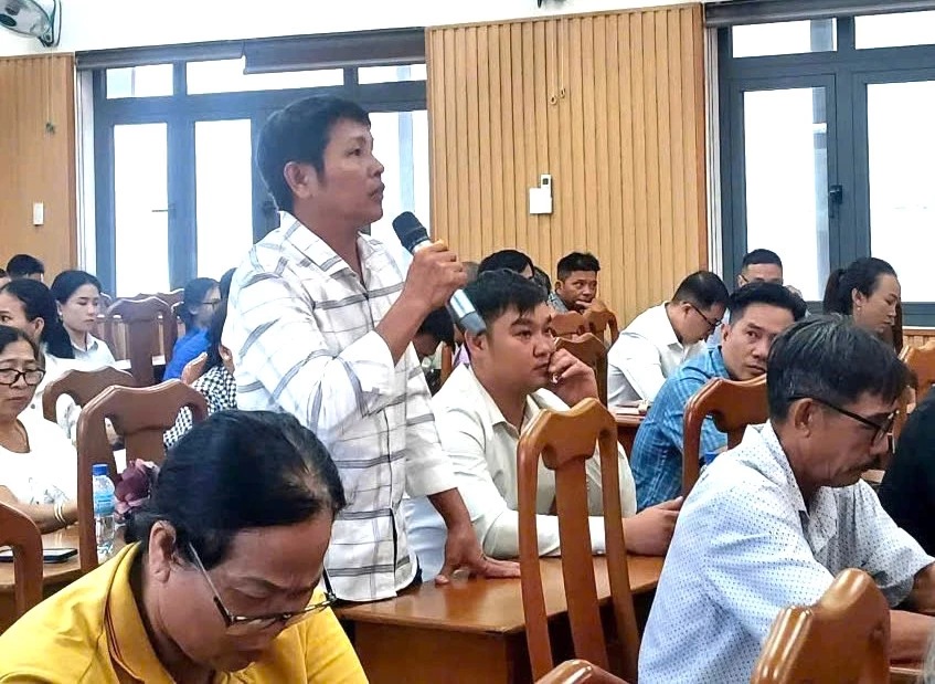 Đại biểu HĐND tỉnh Khánh Hòa tiếp xúc cử tri xã Hòa Trí