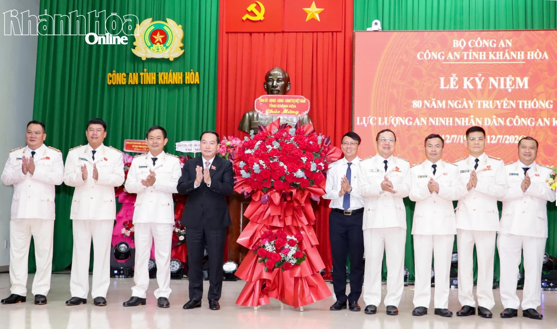 Công an tỉnh Khánh Hòa kỷ niệm 80 năm Ngày truyền thống lực lượng An ninh nhân dân