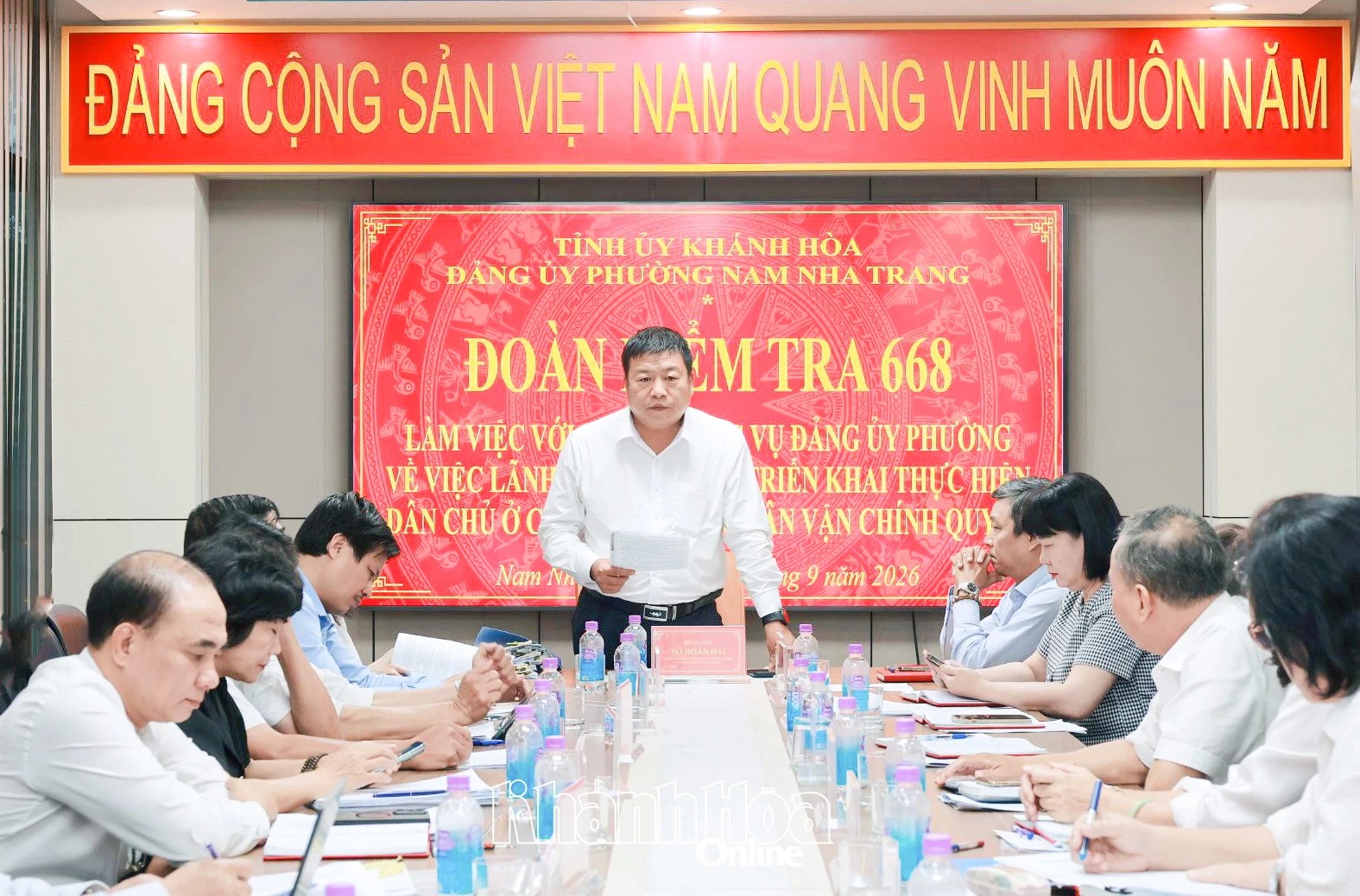 Kiểm tra việc thực hiện dân chủ ở cơ sở tại phường Nam Nha Trang