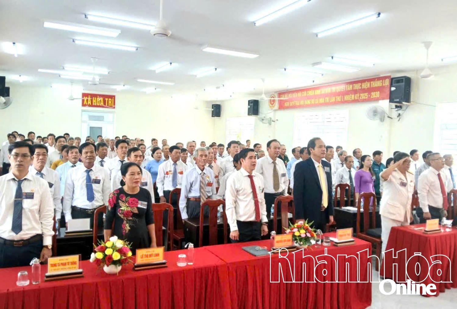 Đại hội đại biểu Hội Cựu chiến binh xã Hòa Trí lần thứ VIII 