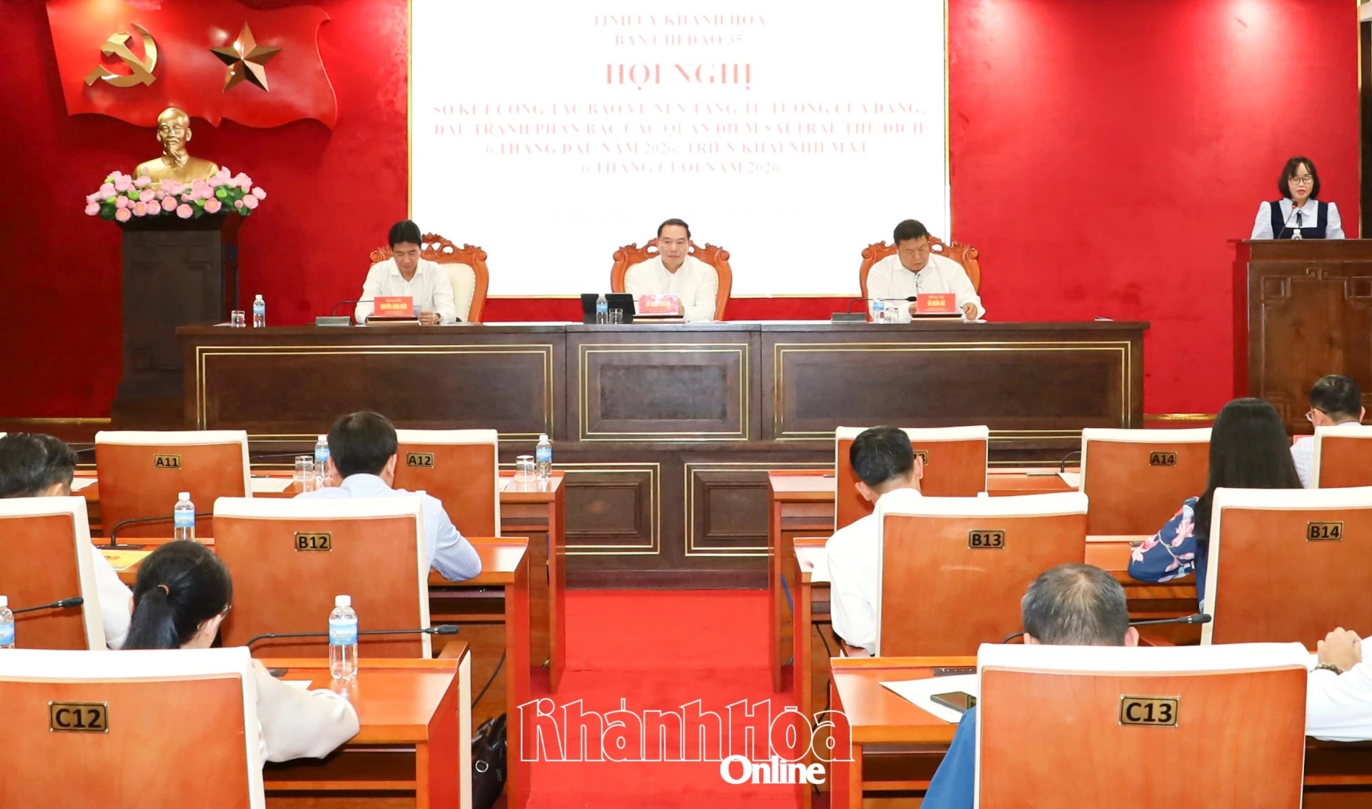 Ban Chỉ đạo 35 tỉnh sơ kết công tác bảo vệ nền tảng tư tưởng của Đảng 6 tháng đầu năm 2026