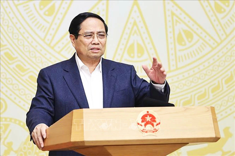Thủ tướng Chính phủ Phạm Minh Chính chủ trì phiên họp lần thứ nhất Ban Chỉ đạo quốc gia về dữ liệu