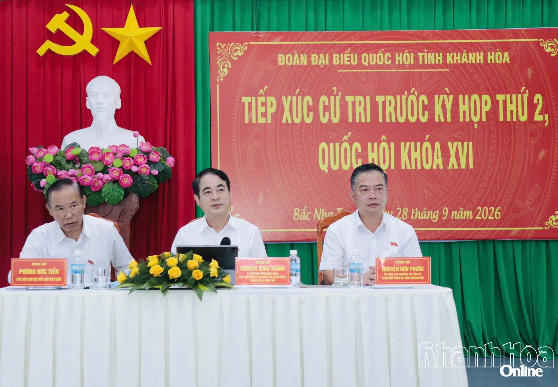 Đại biểu Quốc hội tỉnh Khánh Hòa tiếp xúc cử tri phường Bắc Nha Trang  