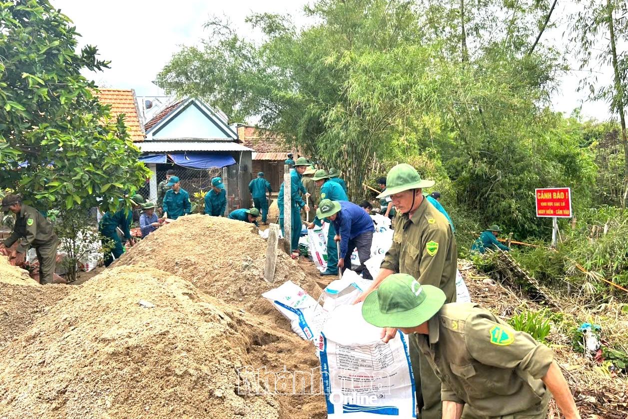 Xã Hòa Trí: Chủ động ứng phó mùa mưa bão