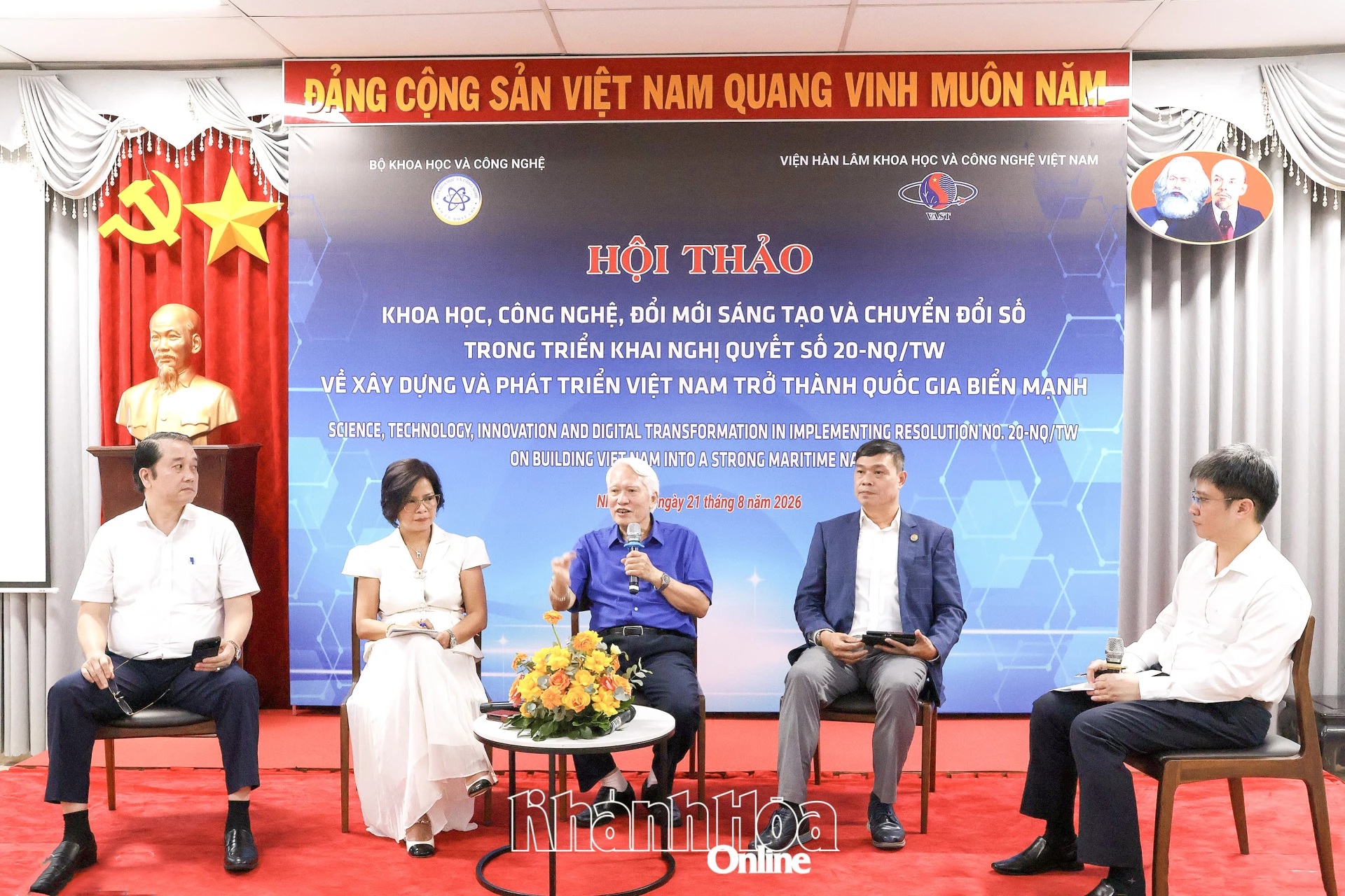 Hội thảo về phát huy vai trò khoa học, công nghệ trong phát triển kinh tế biển