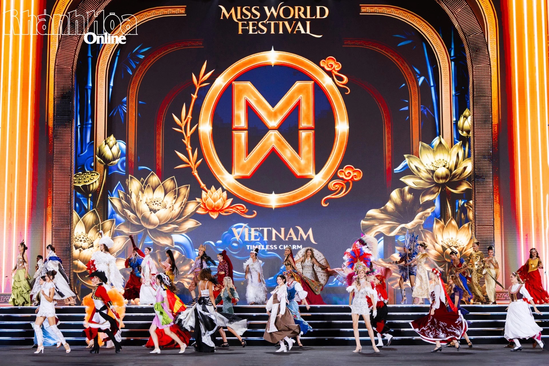 Mãn nhãn màn trình diễn Dances of the world của Miss World 2026