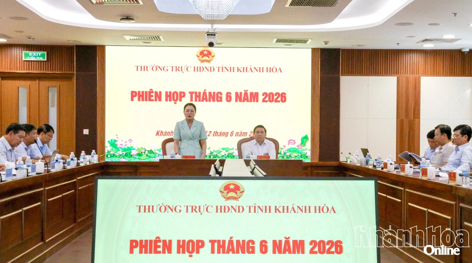Phiên họp Thường trực HĐND tỉnh Khánh Hòa tháng 6