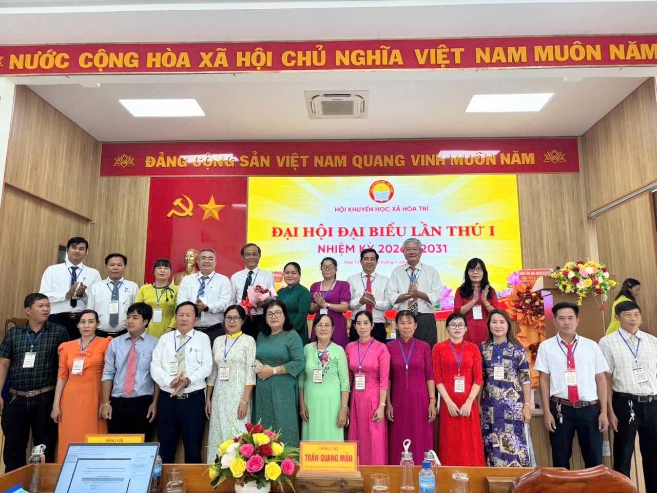 Đại hội Đại biểu Hội Khuyến học xã Hòa Trí lần thứ I, nhiệm kỳ 2026-2031