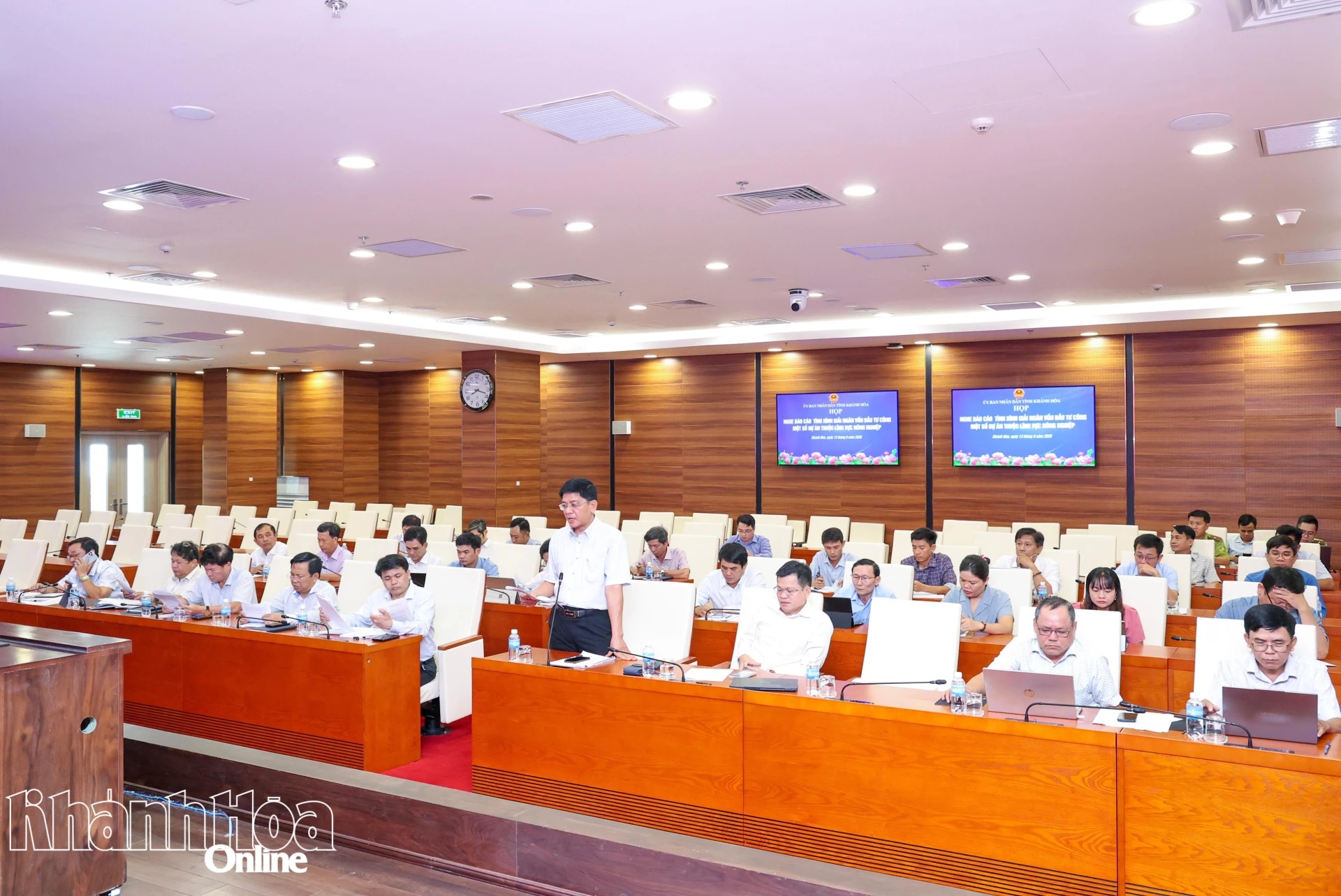 Đôn đốc giải ngân vốn đầu tư các dự án nông nghiệp